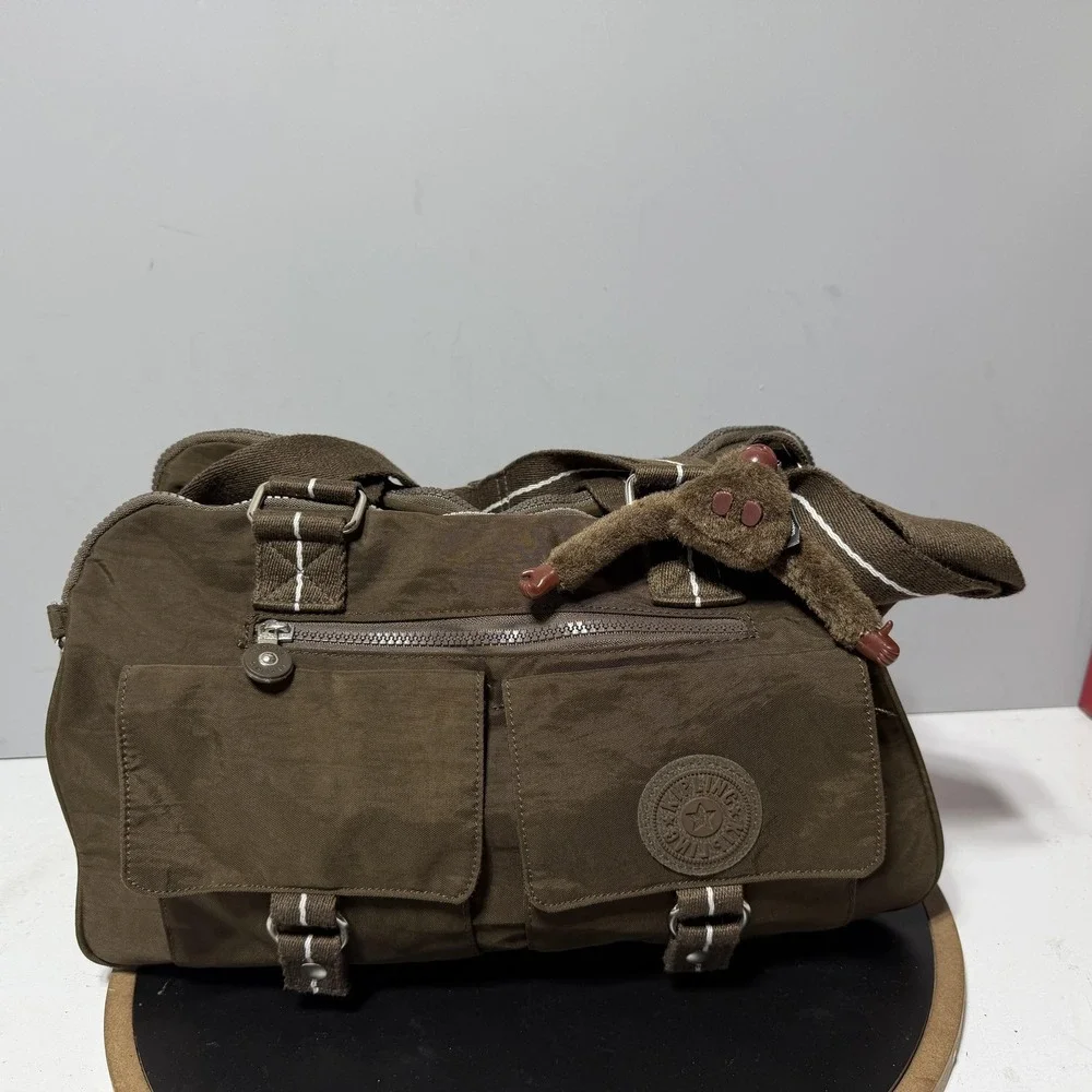 Kipling Weekender Duffle Bag Women Brown 15